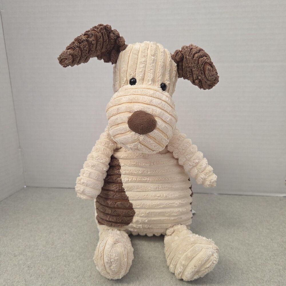 Jellycat London Cordy Roy Mutt Puppy Dog Plush Stuffed Animal